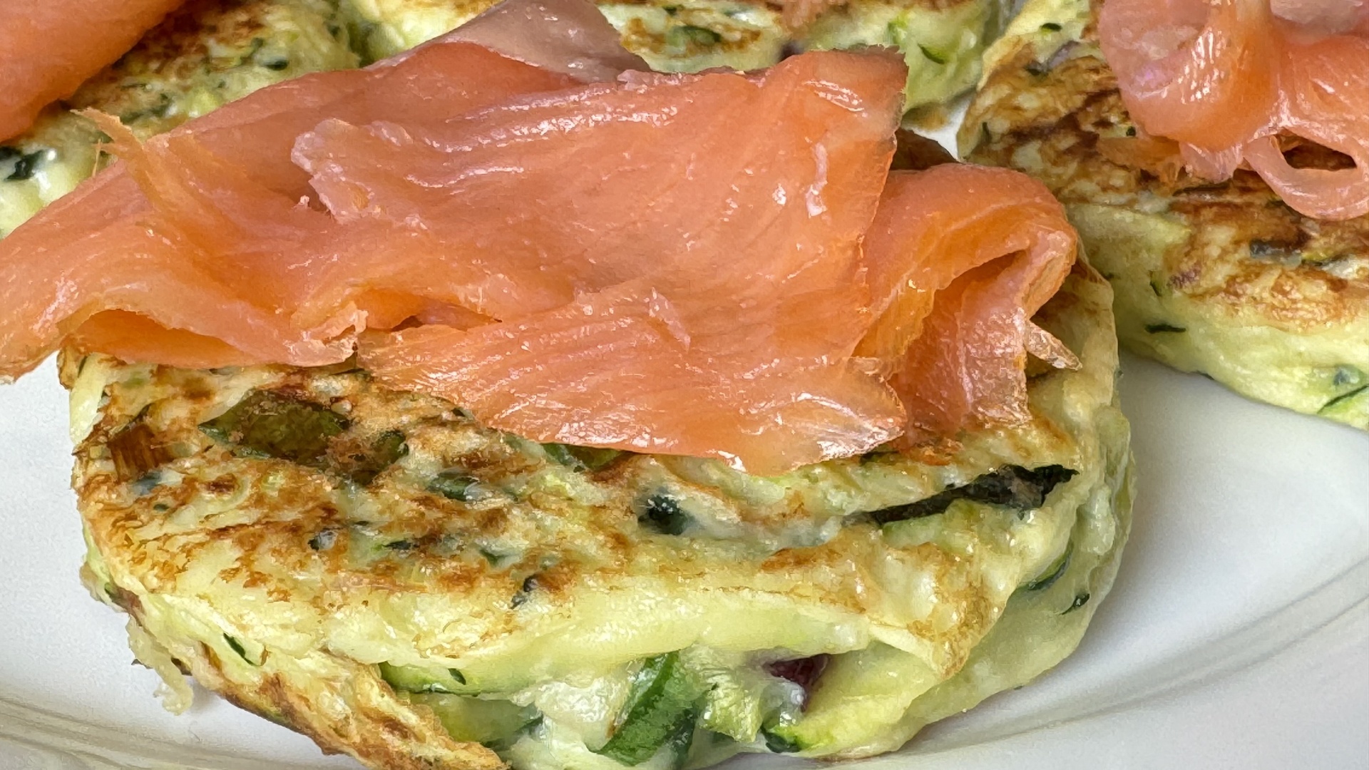 Pancakes with a Smoked Salmon