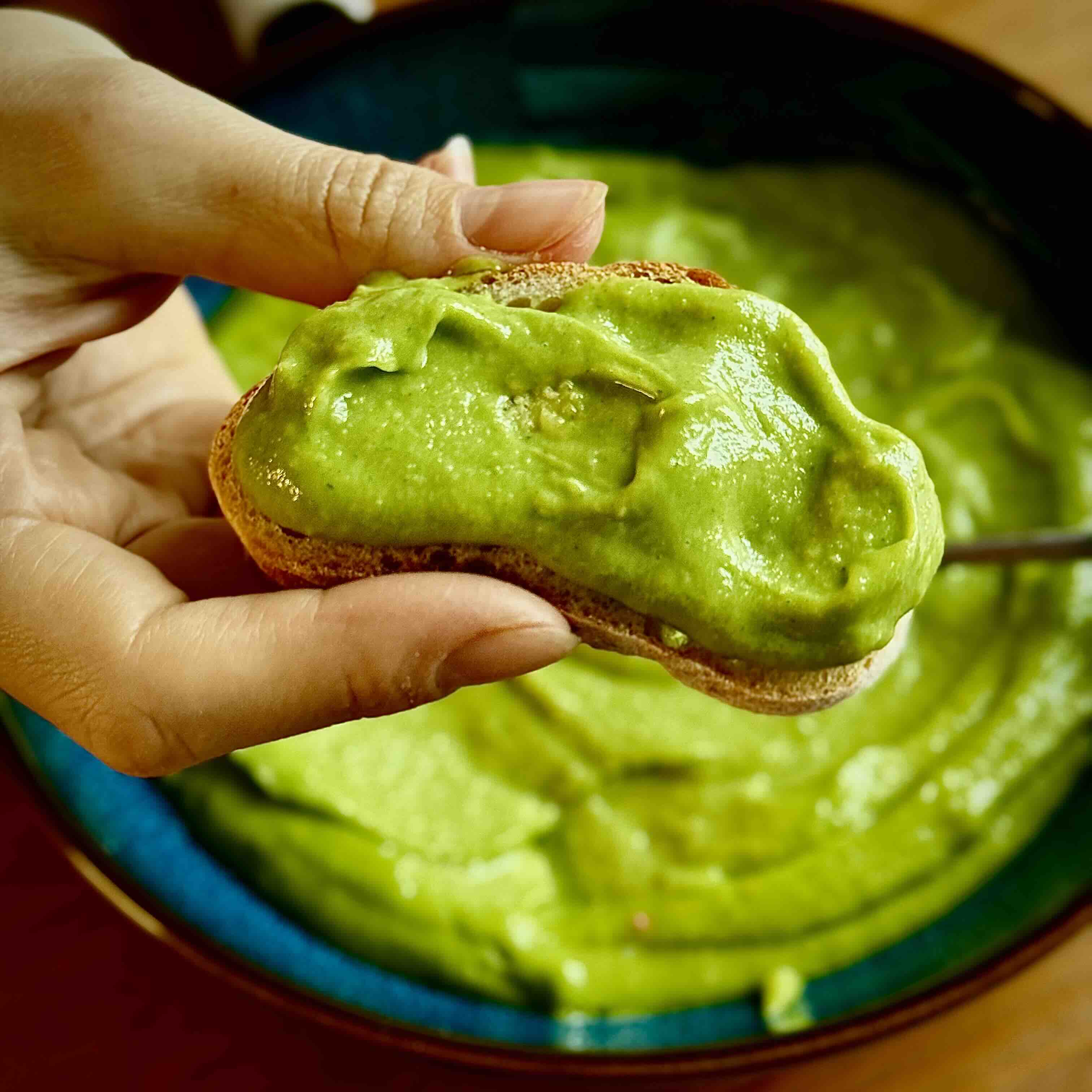 Cashew Pesto with Fresh Basil and Parmesan