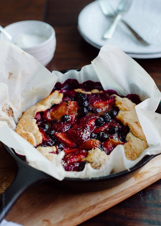 Baked Berry Galette