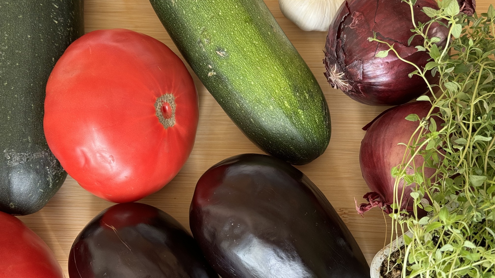 Vegetables for Baked Ratatouille