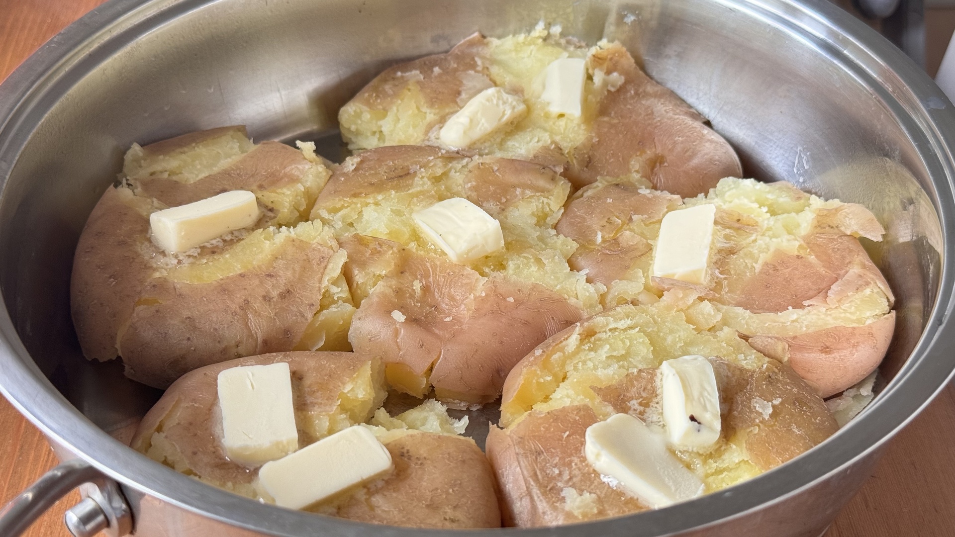 Mashed potatoes with butter