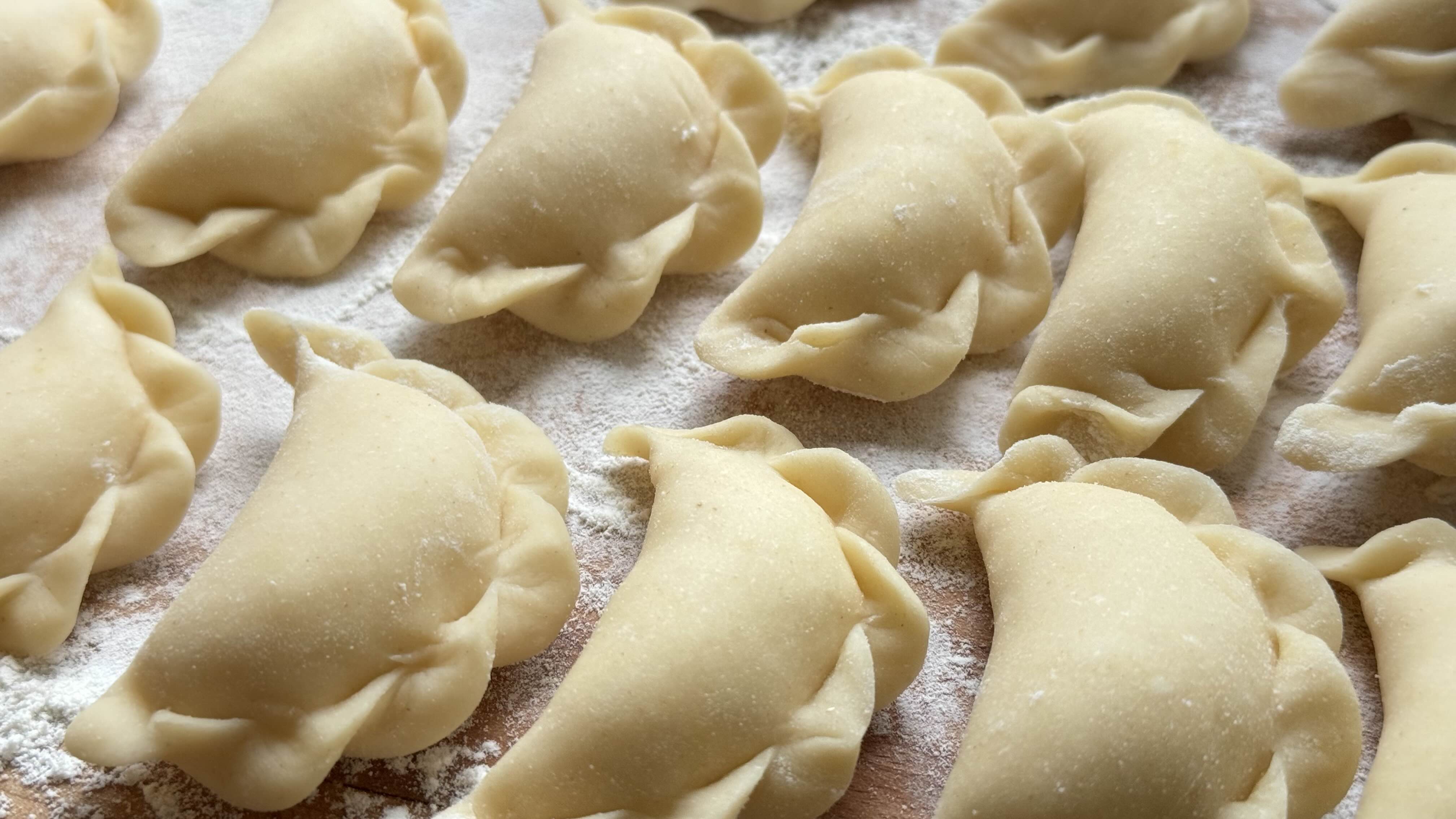 Ready to be cooked Classic Cheese Dumplings with Choux Pastry