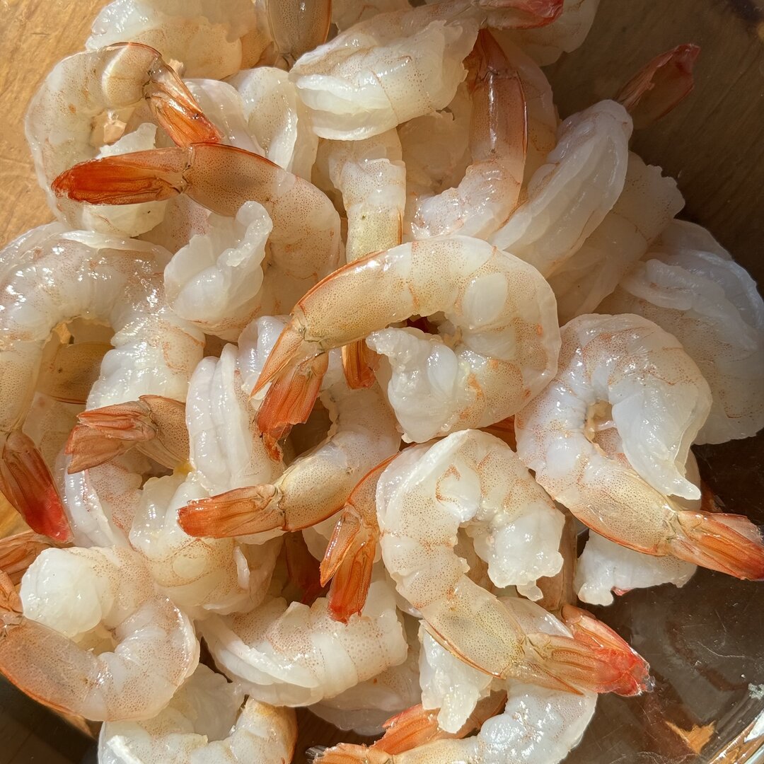 large shrimp, peeled and deveined