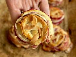 Golden and Fluffy Brie & Cranberry Pastry Twists: A Festive Delight