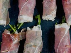 Gourmet Jamón Rolls with Arugula, Pear, Parmesan, and Almonds